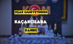 Uşak Emniyet Müdürlüğü’nden Kaçakçılıkla Mücadelede Büyük Başarı: İki Ayrı Operasyonda