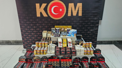 Uşak’ta düzenlenen operasyonda kaçak cinsel içerikli ürünler ele geçirildi, 1