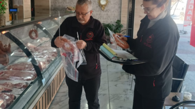 Uşak'ta kırmızı et işletmelerine yönelik gıda denetimleri sürüyor. Tüketiciler, Alo