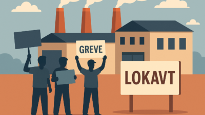 Lokavt, işverenin üretimi durdurması ve işçilere iş vermemesi anlamına gelen