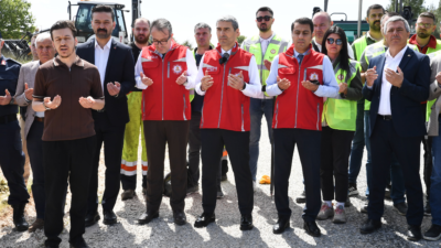 Uşak’ta 2025 asfalt sezonu başladı. İl Özel İdaresi, 23 yeni