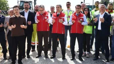 Uşak’ta 2025 asfalt sezonu başladı. İl Özel İdaresi, 23 yeni