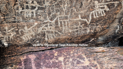Uşak’ın Eşme ilçesi yakınlarında keşfedilen kaya resimleri, Oğuz savaş taktiklerini