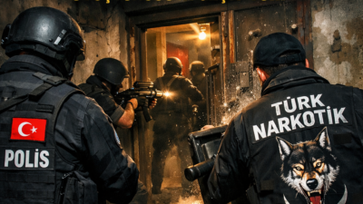 Uşak’ta 14 Ocak 2026’da gerçekleştirilen eş zamanlı uyuşturucu operasyonunda 8