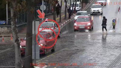 Uşak genelinde trafik ışığı bulunmayan yaya geçitlerinde yapılan denetimlerde 62