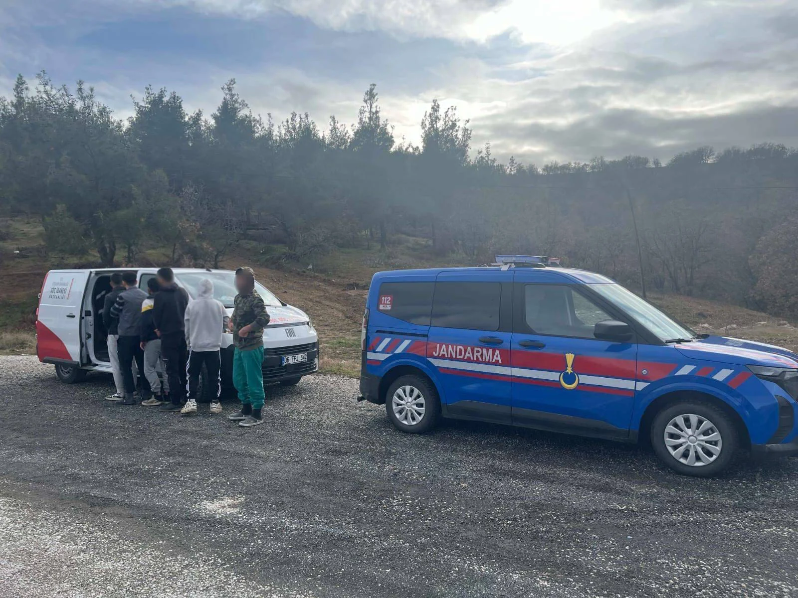 Uşak’ta şubat ayında düzensiz göçle mücadele kapsamında yapılan denetimlerde 114