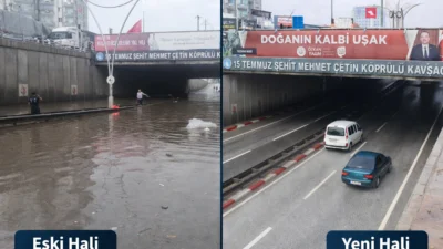 Uşak’ta uzun süredir özellikle yoğun yağışlarda gündeme gelen su baskını